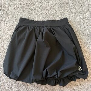 Black Balloon Skirt